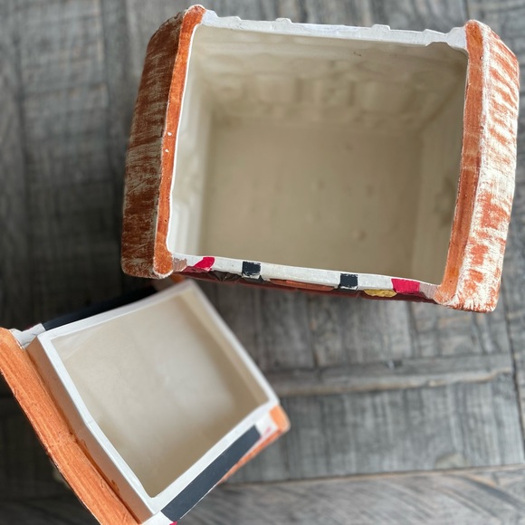 XL vintage Christmas cookie jar - Picture 3 of 7